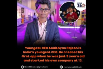 Aadithyan Rajesh India's youngest CEO innovator and entrepreneur