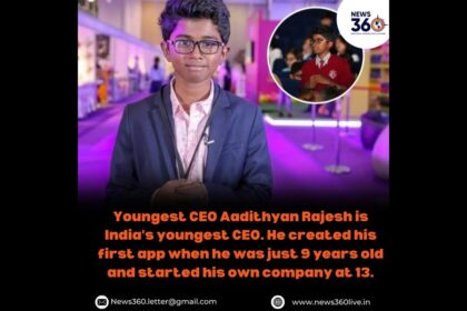 Aadithyan Rajesh India's youngest CEO innovator and entrepreneur