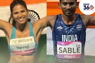 Asian Athletics Championships 2025 Indian Women 4x400m Relay Gold Jyothi Yarraji Avinash Sable