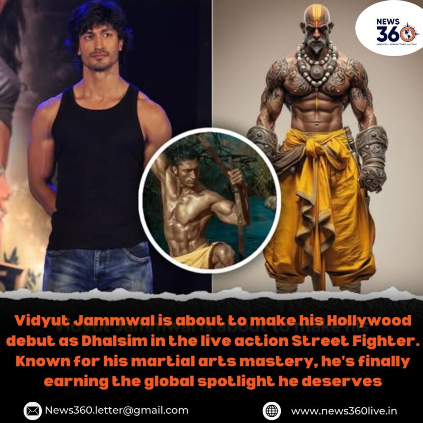 Vidyut Jammwal portraying Dhalsim in Street Fighter movie