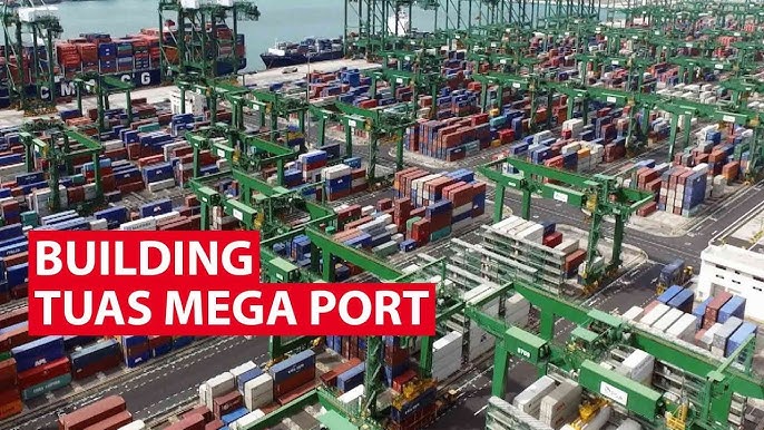 Singapore's Tuas Mega Port - £10 Billion Gateway to Global Shipping
