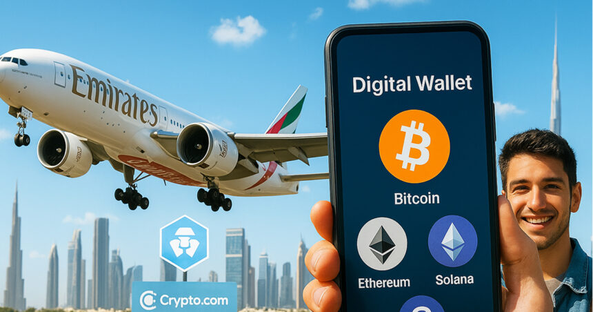 Emirates to Accept Crypto Payments by 2026 Through Crypto.com Partnership