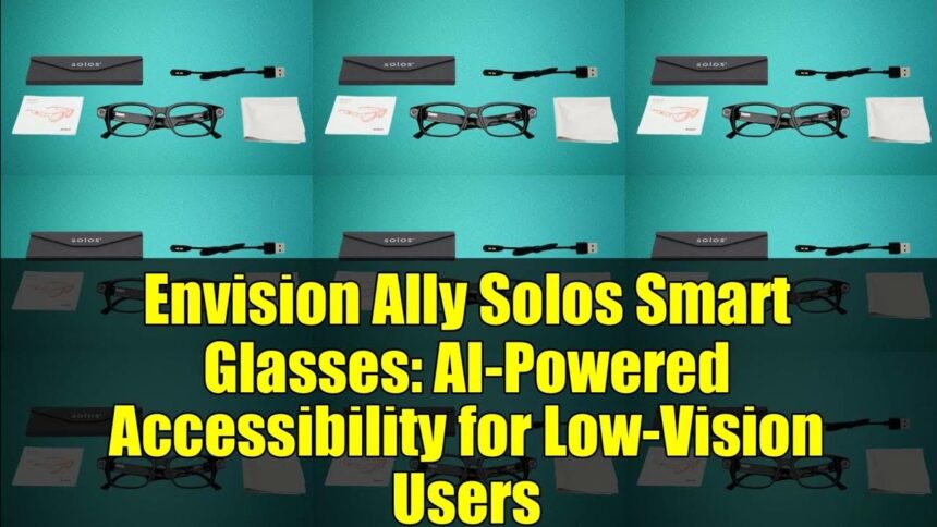 Ally Solos Smart Glasses AI Vision Enhancement