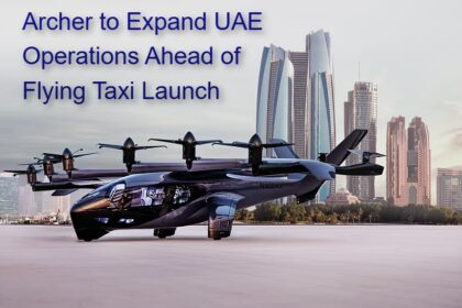 Archer UAE Flying Taxi Expansion Operations