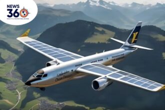 Solar Impulse 2, world's largest solar-powered aircraft traveling around the globe