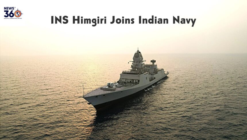 Indian Navy Receives Indigenous Multi-Role Stealth Frigate Himgiri