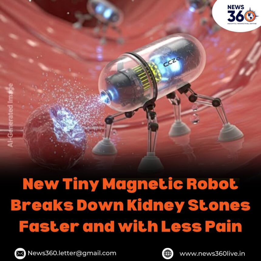 Revolutionary Tiny Magnetic Robot