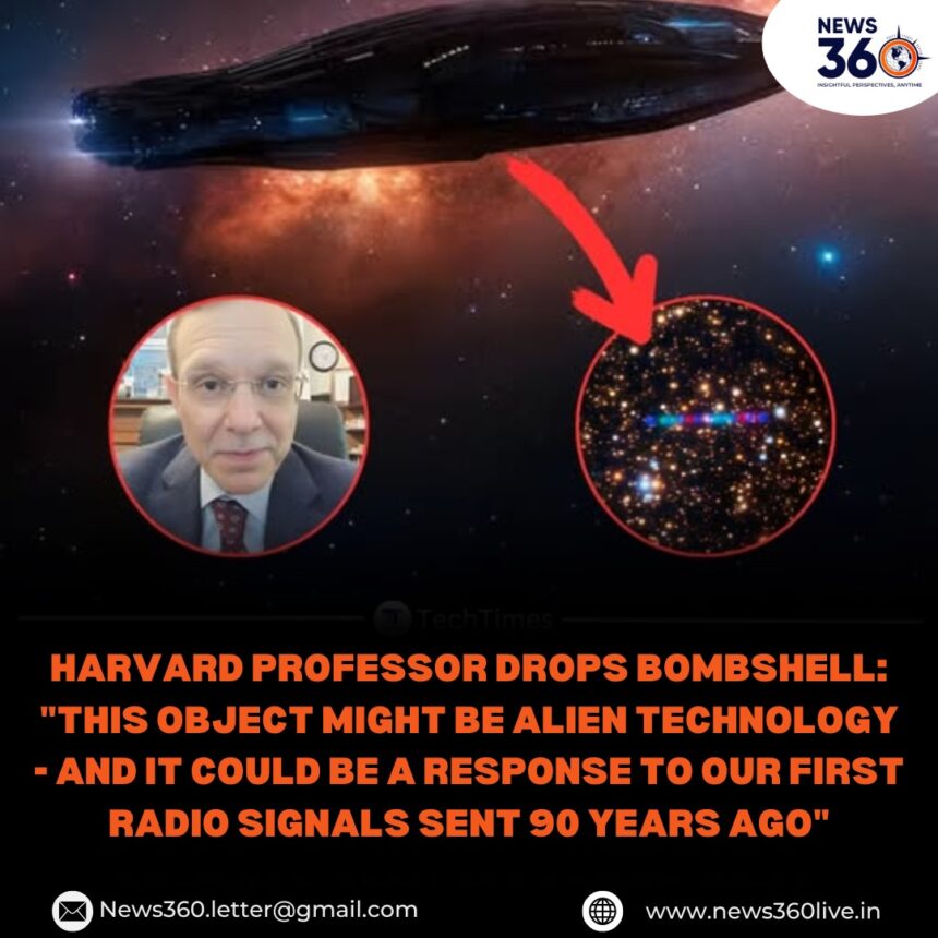 Harvard Professor claims possible alien technology origin of cosmic object