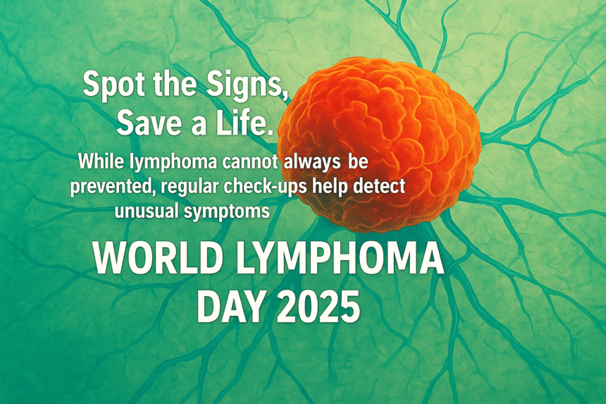 World Lymphoma Awareness Day 2025 Spot the Signs Save a Life