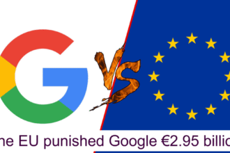 The EU punished Google €2.95 billion