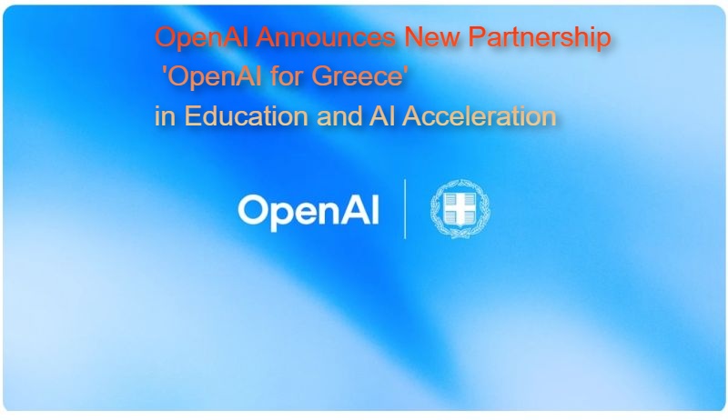 OpenAI for Greece partnership focuses on education and AI acceleration