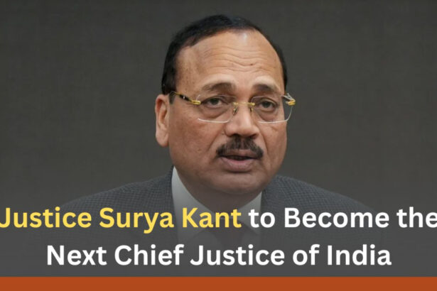 Justice Surya Kant appointed as Chief Justice of India
