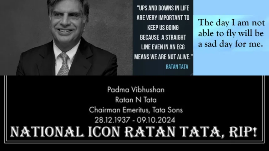 Ratan Tata - Iron Man of India - Tribute on Death Anniversary