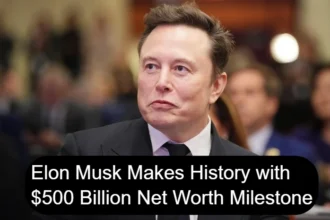 Elon Musk $500 billion net worth milestone