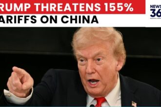 Trump warns of 155% tariffs on China if trade deal not finalised