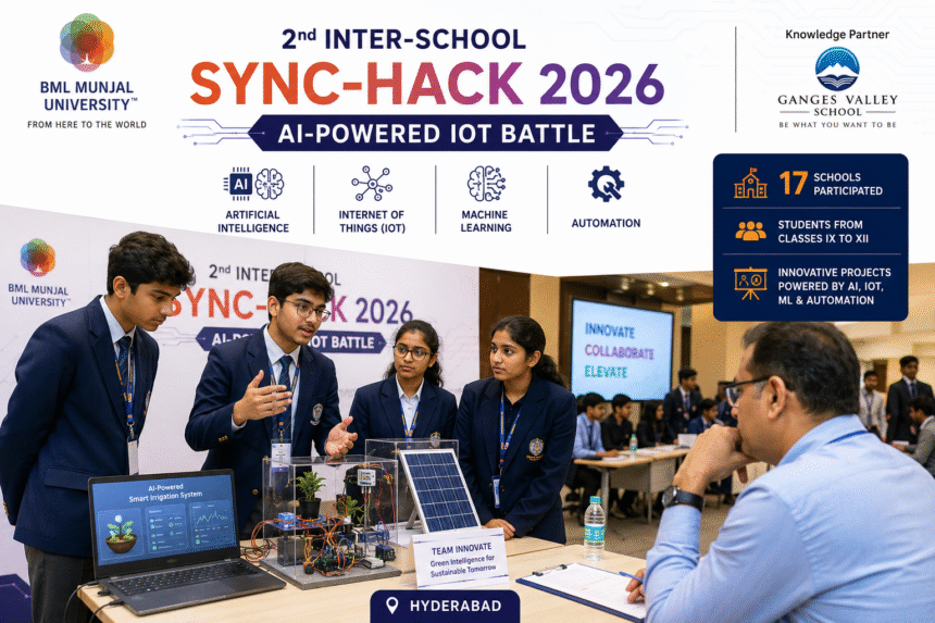 BML Munjal University's Sync-Hack 2026