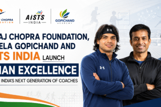 Neeraj Chopra Foundation, Pullela Gopichand and AISTS INDIA launch Indian Excellence to shape India's next generation of coaches